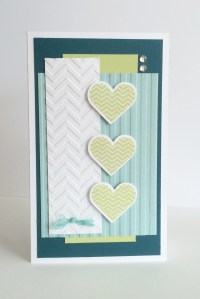 NSM Chevron Heart Card