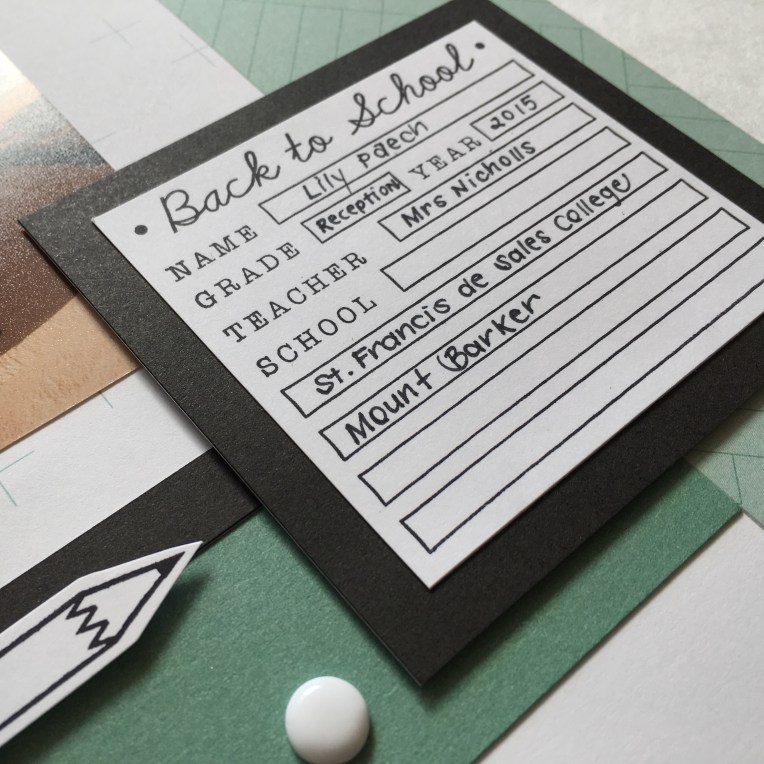 School Days Jornalling Box Aug17